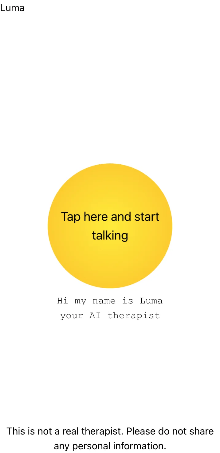 Luma on a phone